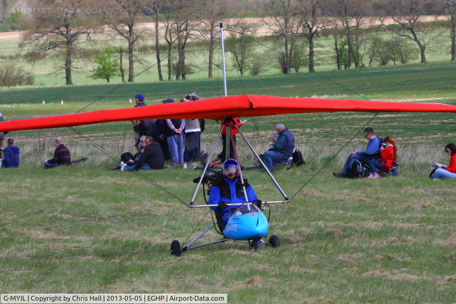G-MYIL, 1993 Cyclone Airsports Chaser S 508 C/N CH849, at the LAA Microlight Trade Fair, Popham
