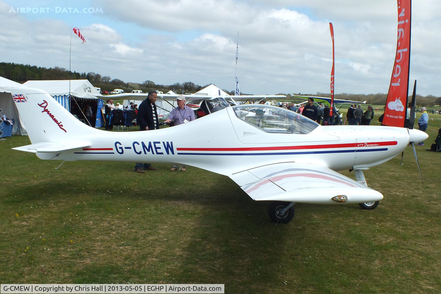 G-CMEW, 2012 Aerospool WT-9 Dynamic C/N DY457/2012, at the LAA Microlight Trade Fair, Popham