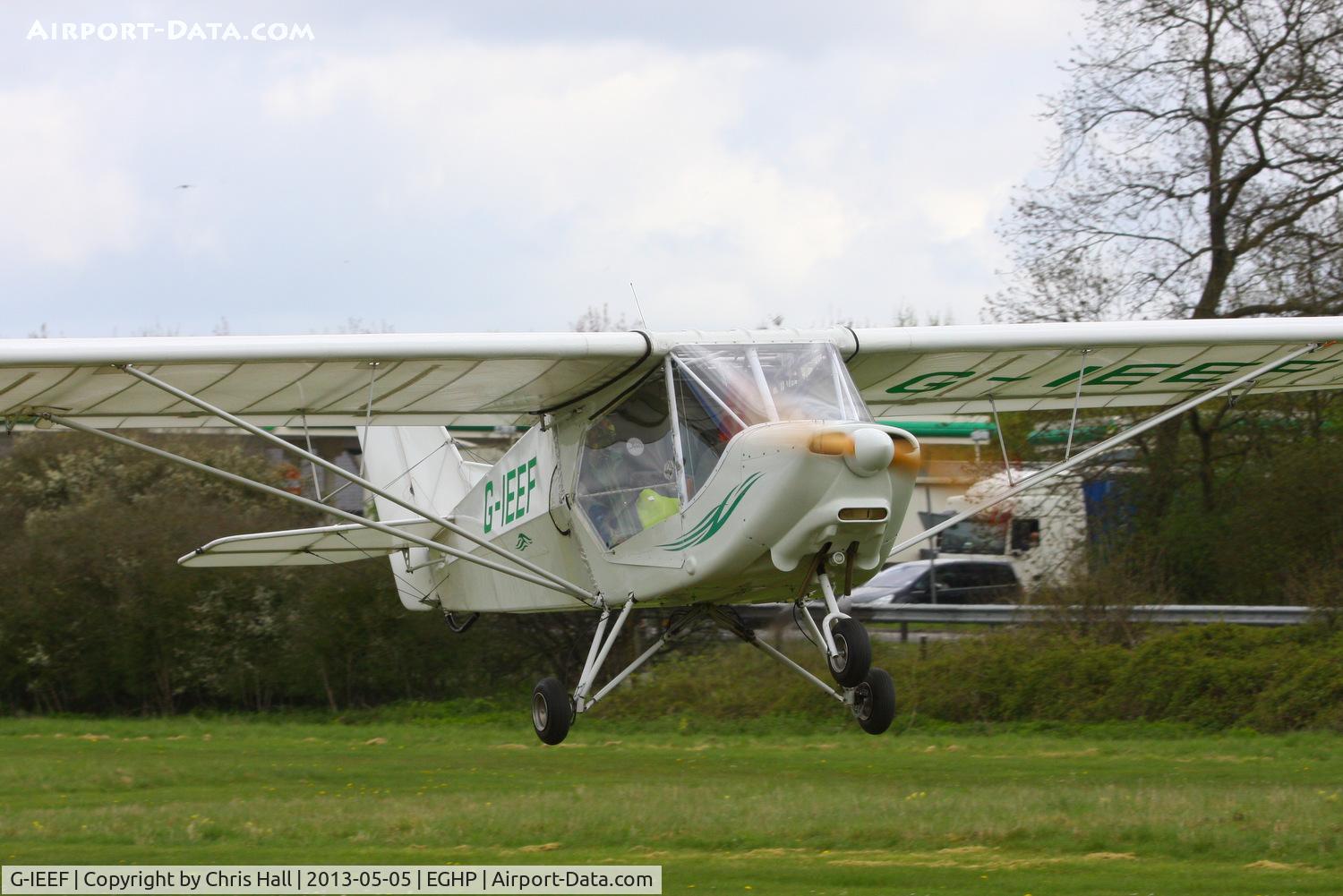 G-IEEF, 2009 Raj Hamsa X-Air Hawk C/N 1171, at the LAA Microlight Trade Fair, Popham