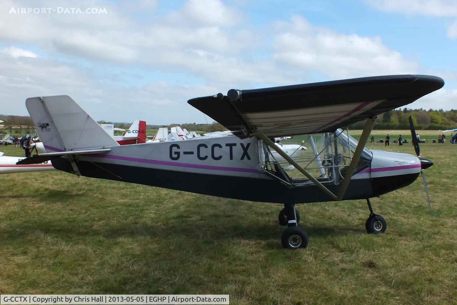 G-CCTX, 2004 Rans S-6ES Coyote II C/N PFA 204-14143, at the LAA Microlight Trade Fair, Popham
