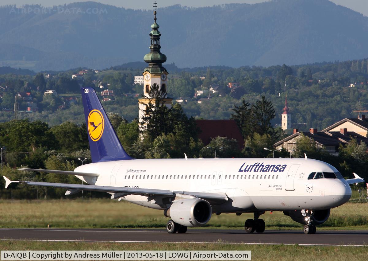 D-AIQB, 1991 Airbus A320-211 C/N 0200, Departure to Frankfurt.