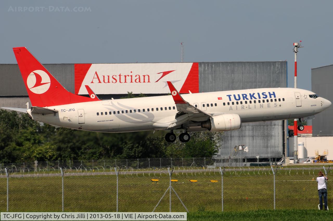 TC-JFG, 1998 Boeing 737-8F2 C/N 29769/102, Turkish Airlines