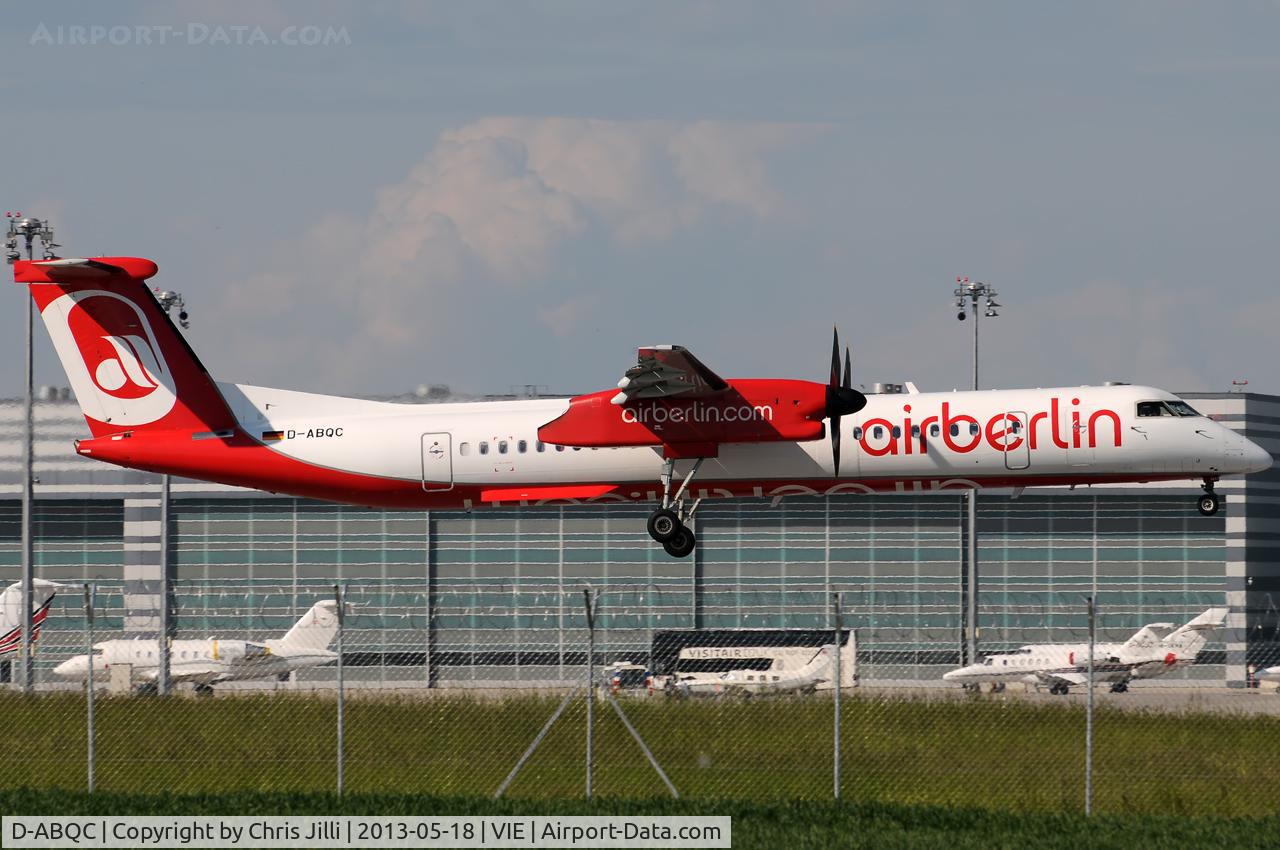 D-ABQC, 2008 De Havilland Canada DHC-8-402Q Dash 8 C/N 4231, Air Berlin