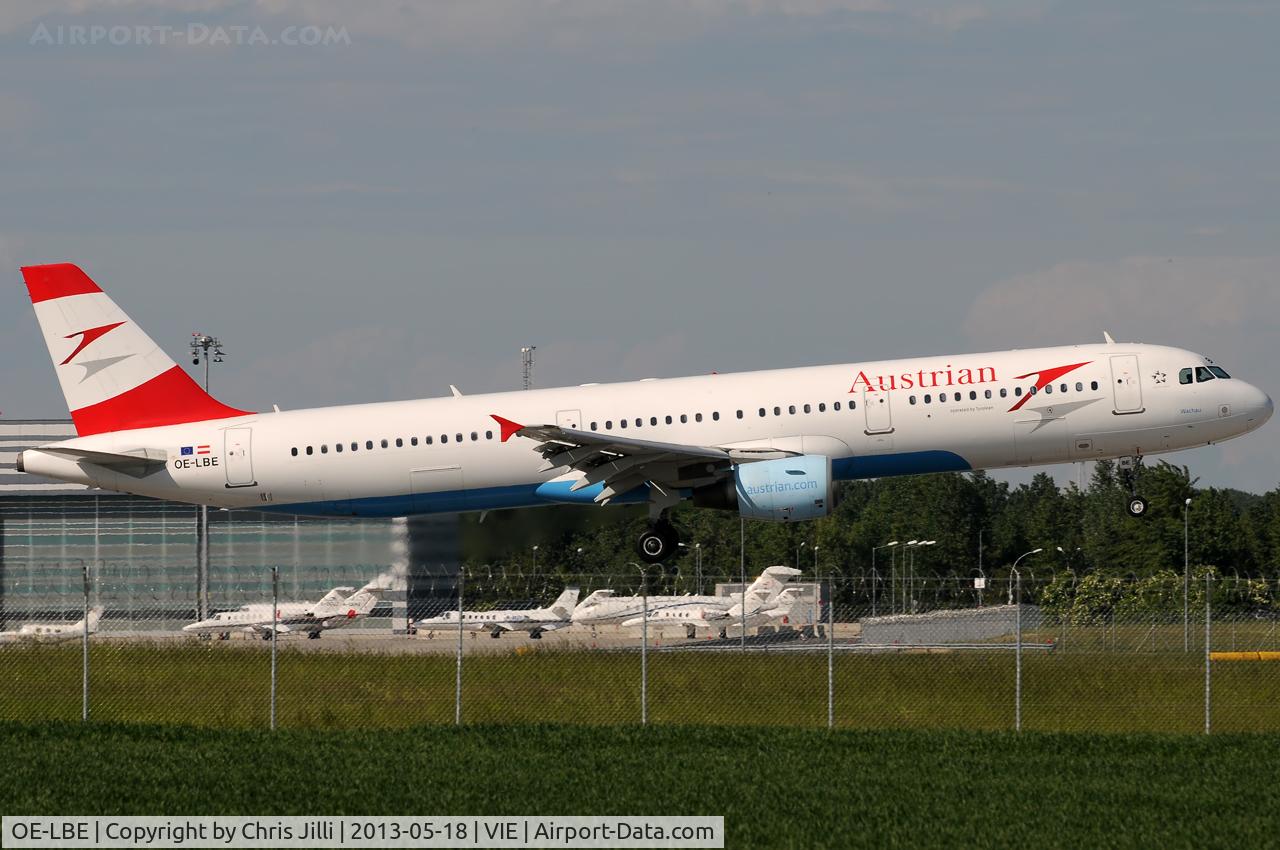 OE-LBE, 1998 Airbus A321-211 C/N 935, Austrian Airlines