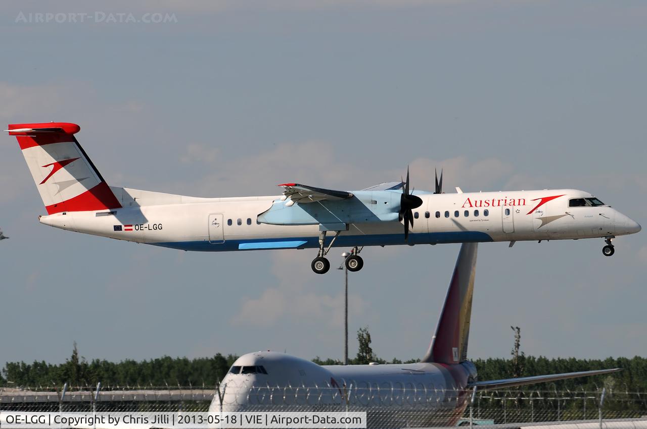 OE-LGG, 2002 De Havilland Canada DHC-8-402Q Dash 8 C/N 4074, Austrian Airlines