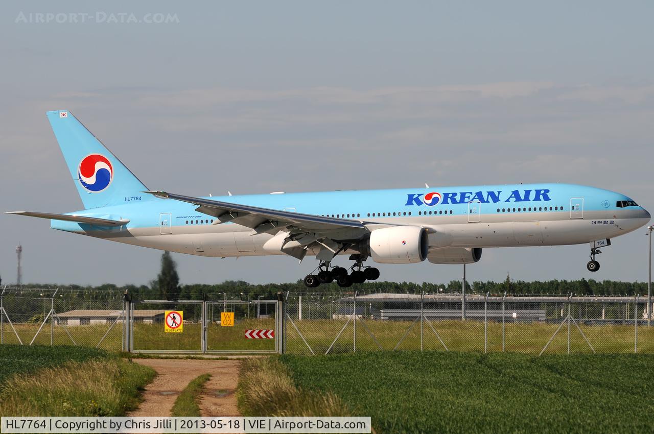 HL7764, 2007 Boeing 777-2B5/ER C/N 34214, Korean Air