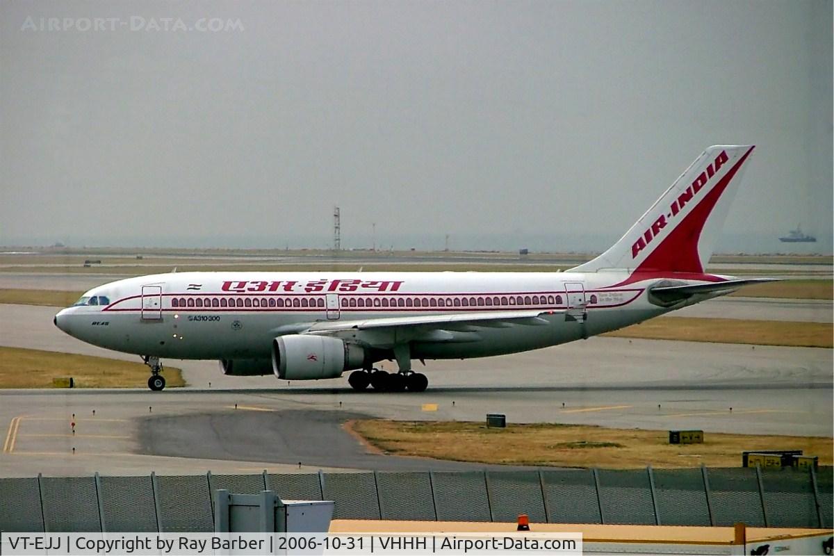 VT-EJJ, 1986 Airbus A310-304 C/N 428, Airbus A310-304 [428] (Air India) Hong Kong~B 31/10/2006