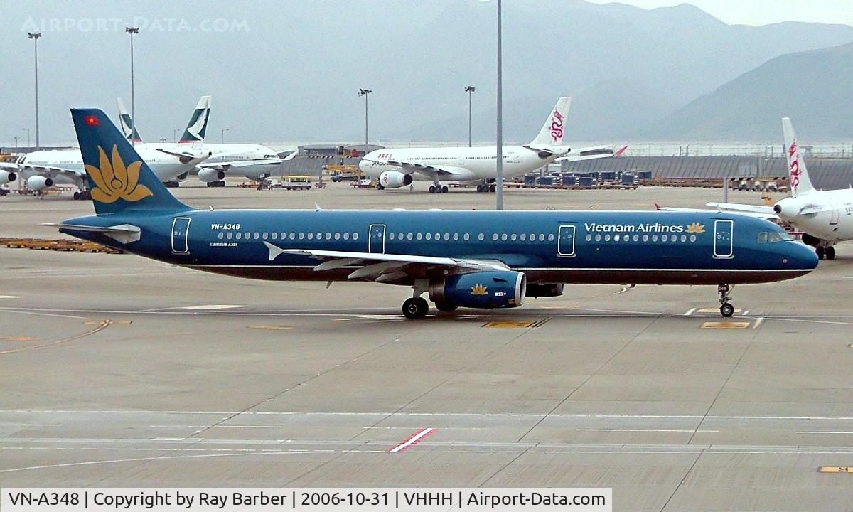 VN-A348, 2004 Airbus A321-231 C/N 2303, Airbus A321-231 [2303] (Vietnam Airlines) Hong Kong~B 31/10/2006