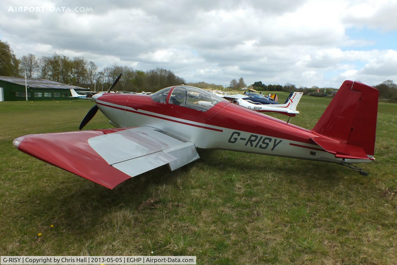 G-RISY, 2008 Vans RV-7 C/N PFA 323-14320, at the LAA Microlight Trade Fair, Popham