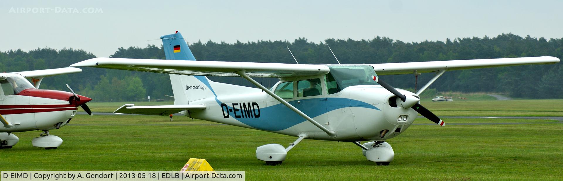 D-EIMD, 1980 Reims F172P C/N F172-02054, Untitled, seen here parked at Airfield Borkenberge (EDLB)