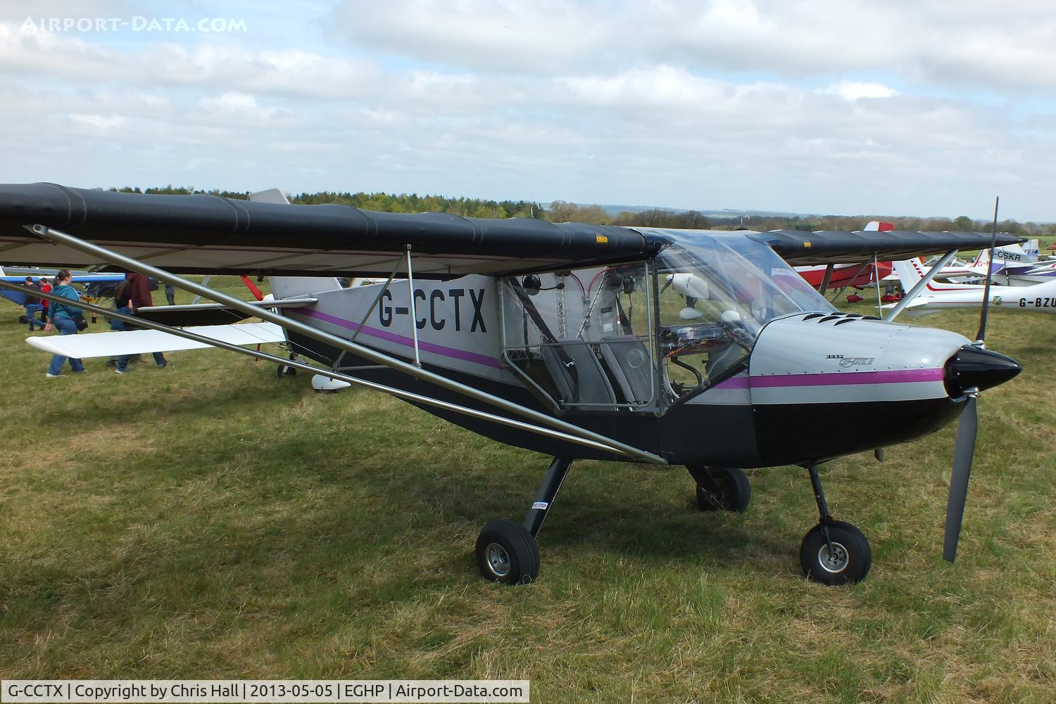 G-CCTX, 2004 Rans S-6ES Coyote II C/N PFA 204-14143, at the LAA Microlight Trade Fair, Popham