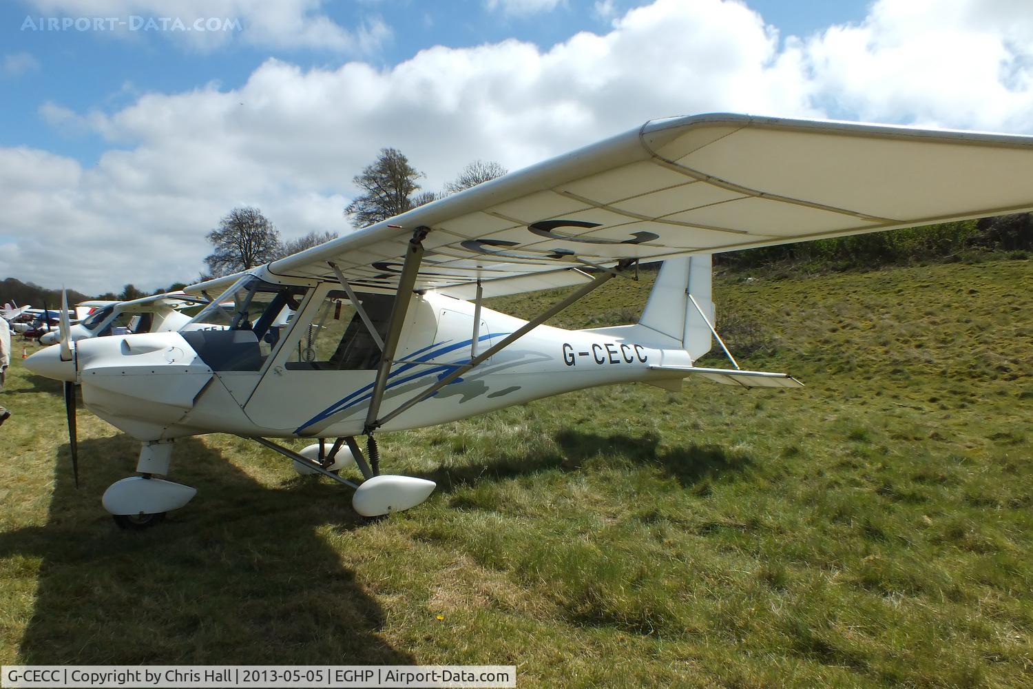 G-CECC, 2006 Comco Ikarus C42 FB80 C/N 0607-6832, at the LAA Microlight Trade Fair, Popham