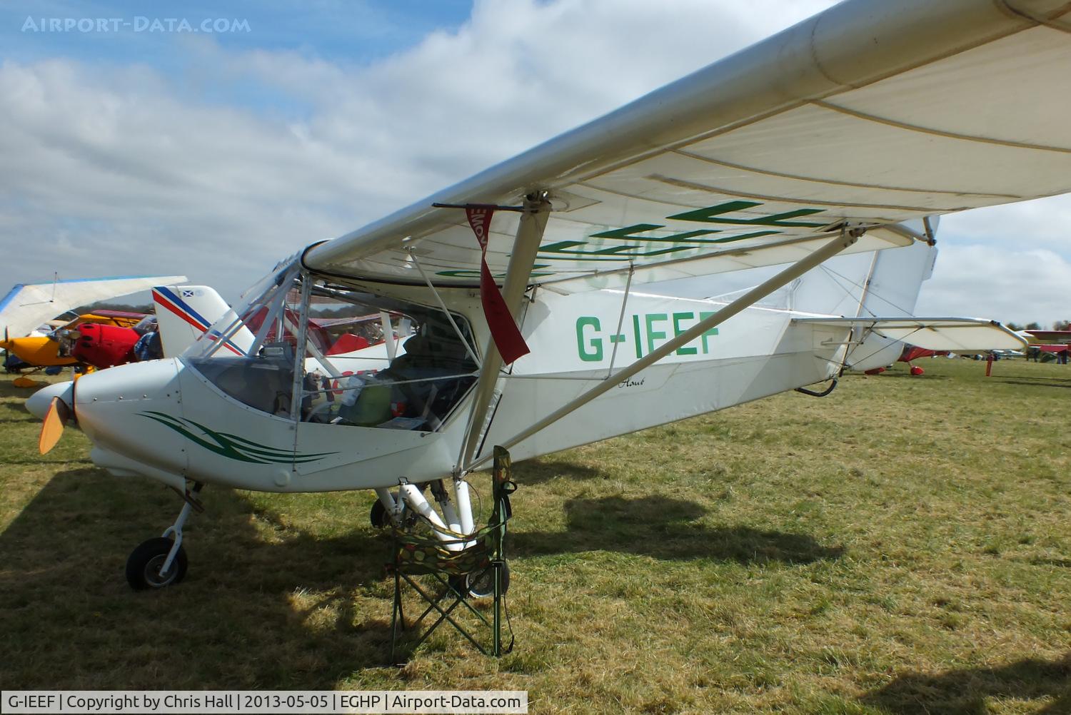 G-IEEF, 2009 Raj Hamsa X-Air Hawk C/N 1171, at the LAA Microlight Trade Fair, Popham