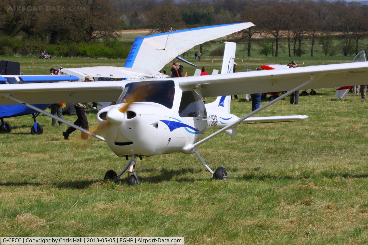 G-CECG, 2006 Jabiru UL-D C/N 661, at the LAA Microlight Trade Fair, Popham