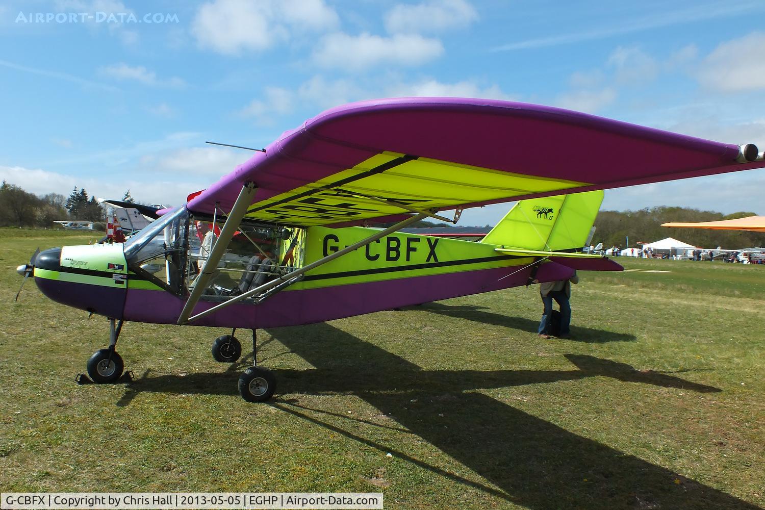 G-CBFX, 2002 Rans S-6ES Coyote II C/N PFA 204-13820, at the LAA Microlight Trade Fair, Popham