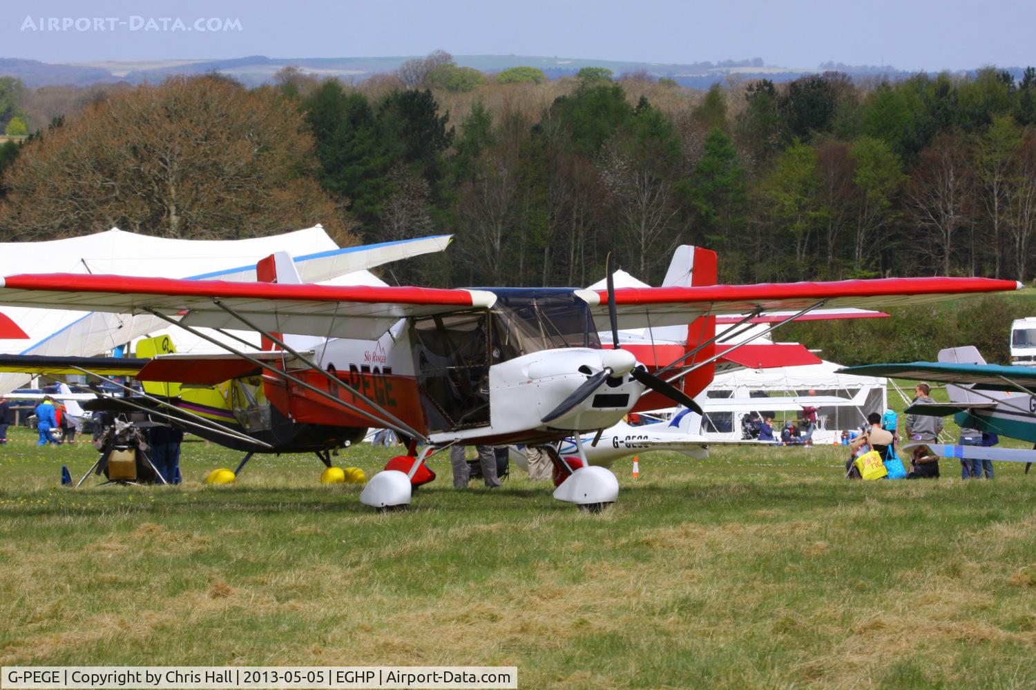 G-PEGE, 2006 Skyranger 912(2) C/N BMAA/HB/479, at the LAA Microlight Trade Fair, Popham