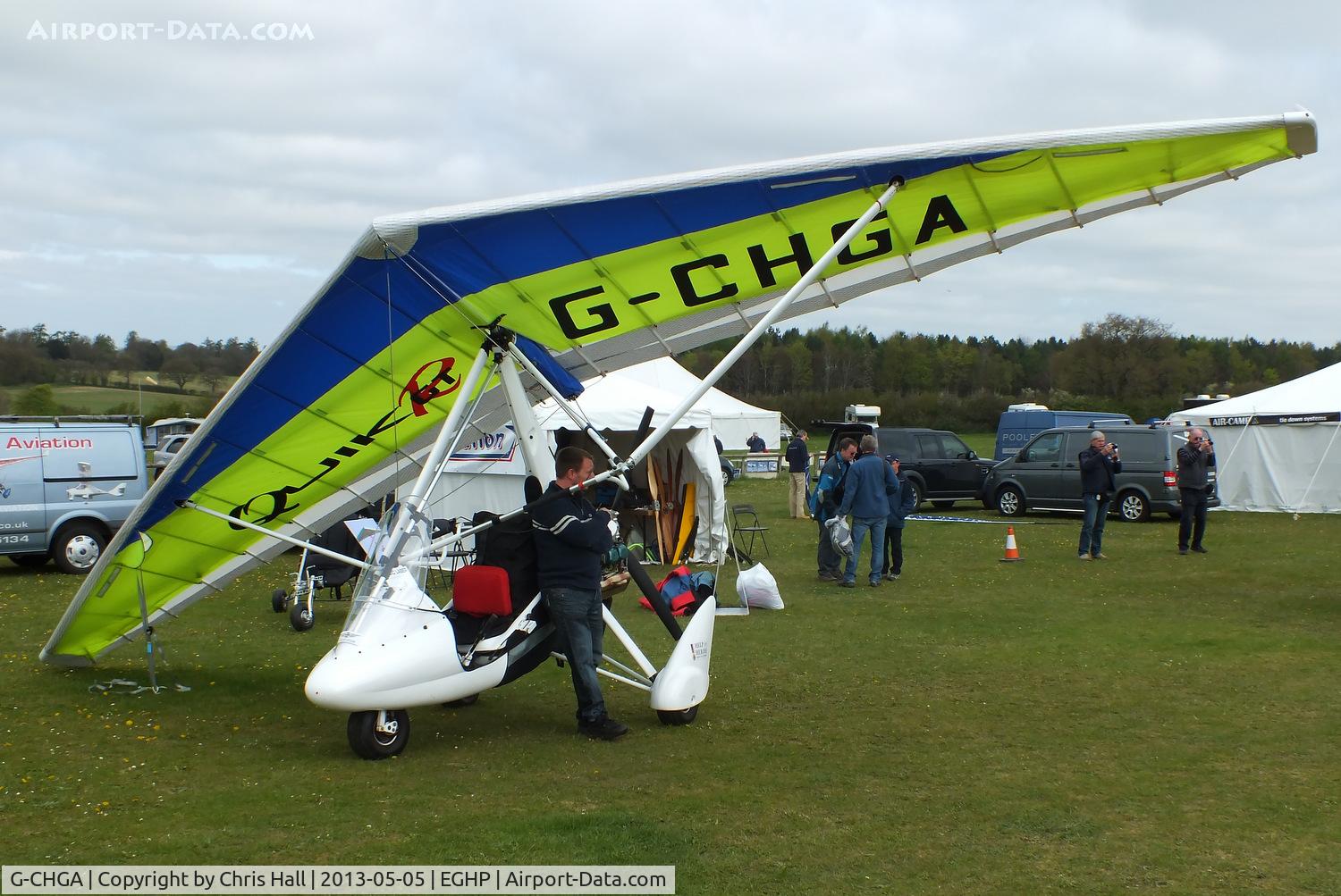 G-CHGA, 2012 P&M Aviation Quik GTR C/N 8603, at the LAA Microlight Trade Fair, Popham