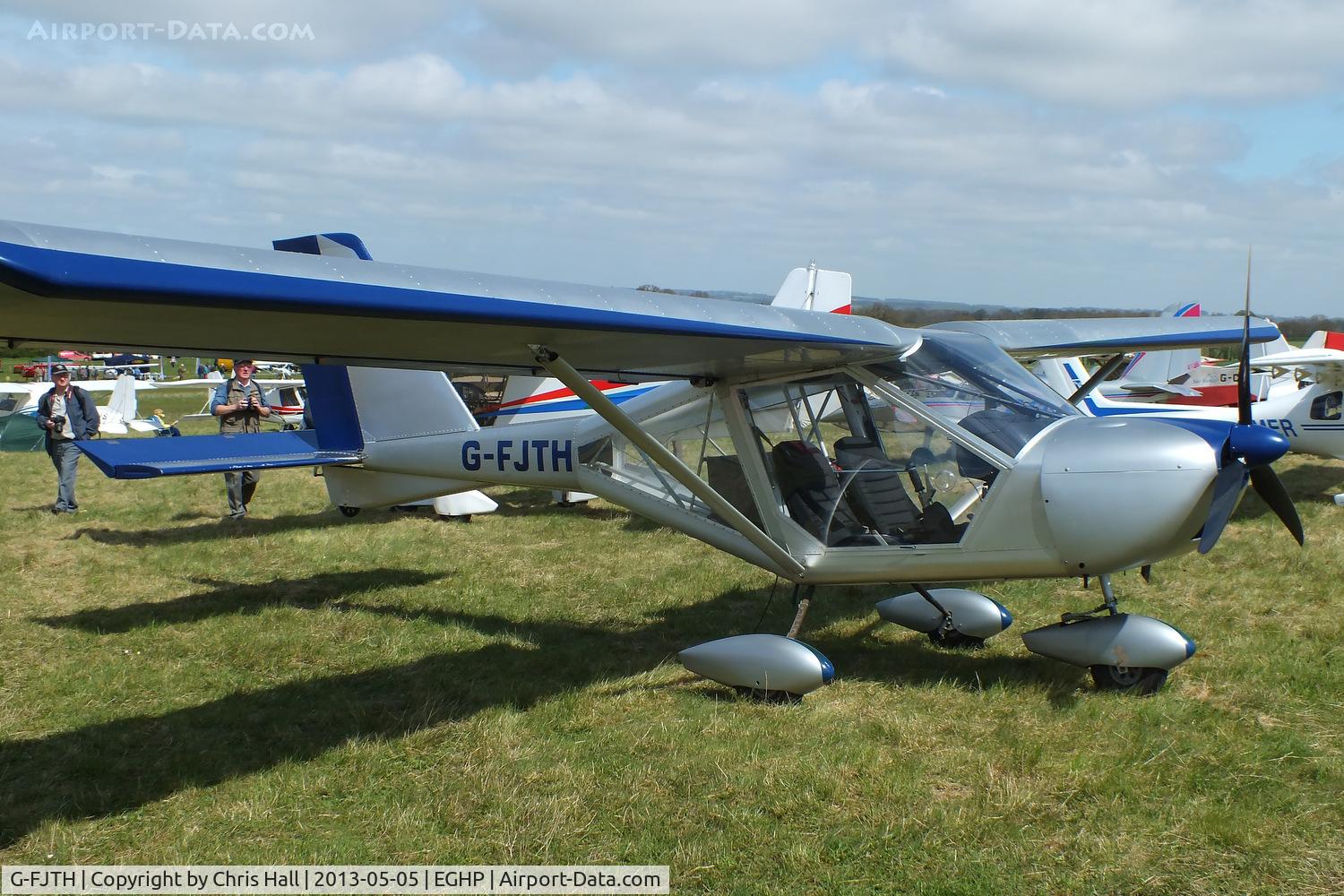 G-FJTH, 2003 Aeroprakt A-22 Foxbat C/N PFA 317-13928, at the LAA Microlight Trade Fair, Popham
