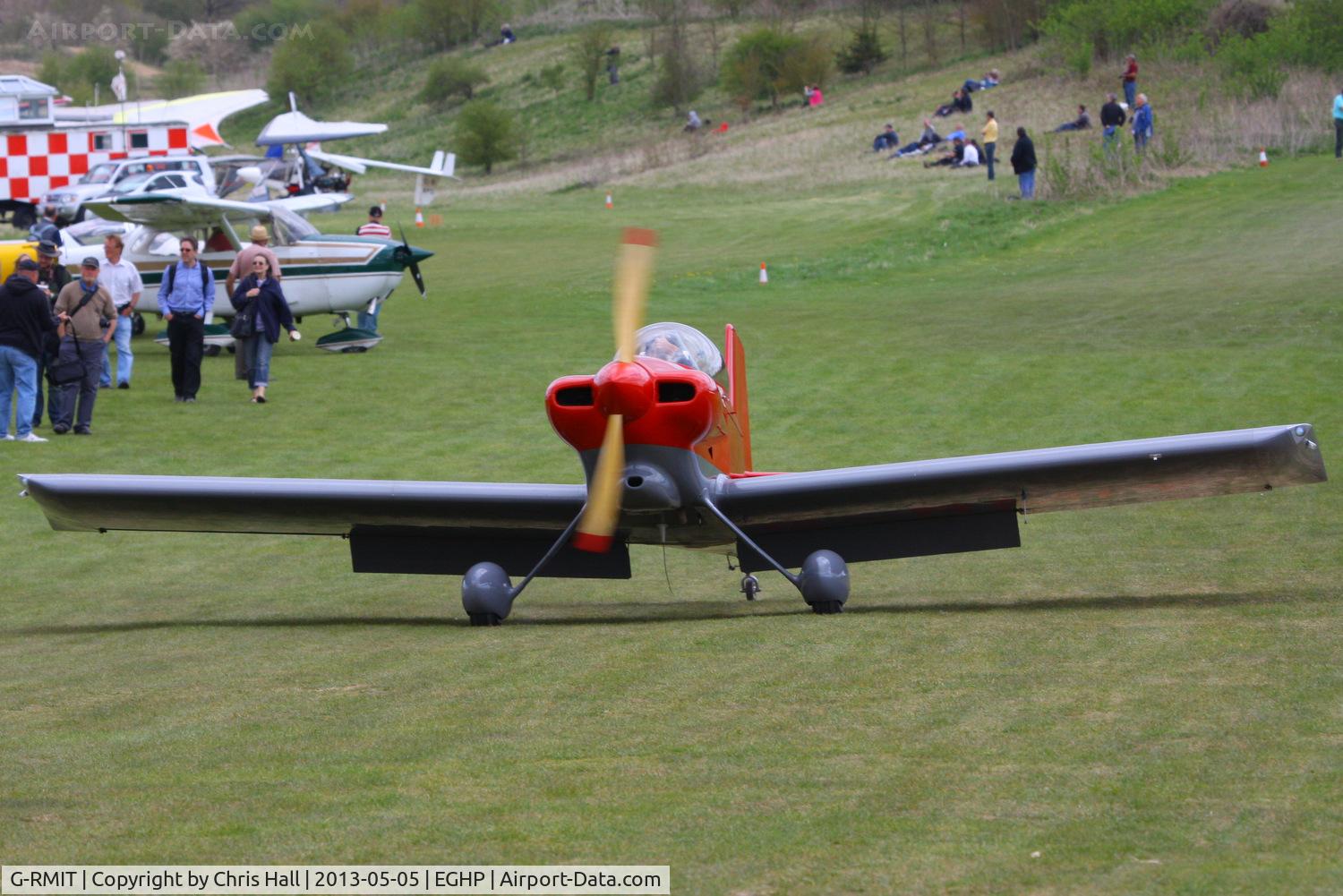 G-RMIT, 1999 Vans RV-4 C/N PFA 181-12207, at the LAA Microlight Trade Fair, Popham