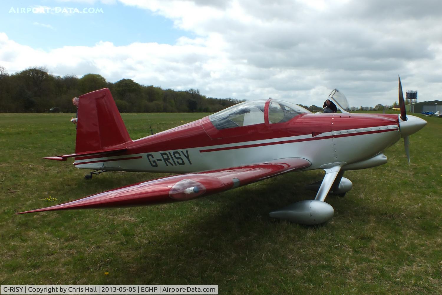 G-RISY, 2008 Vans RV-7 C/N PFA 323-14320, at the LAA Microlight Trade Fair, Popham