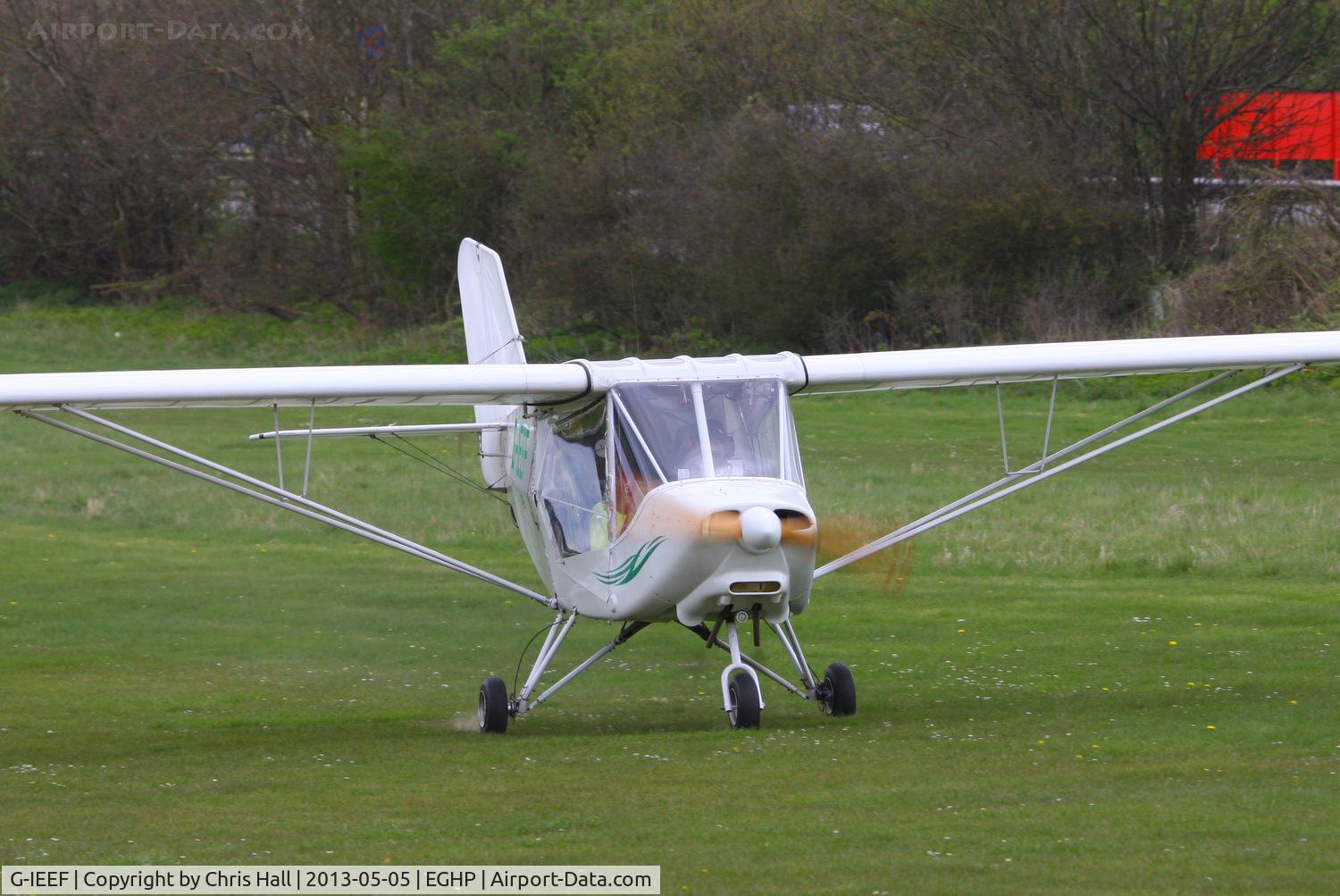 G-IEEF, 2009 Raj Hamsa X-Air Hawk C/N 1171, at the LAA Microlight Trade Fair, Popham