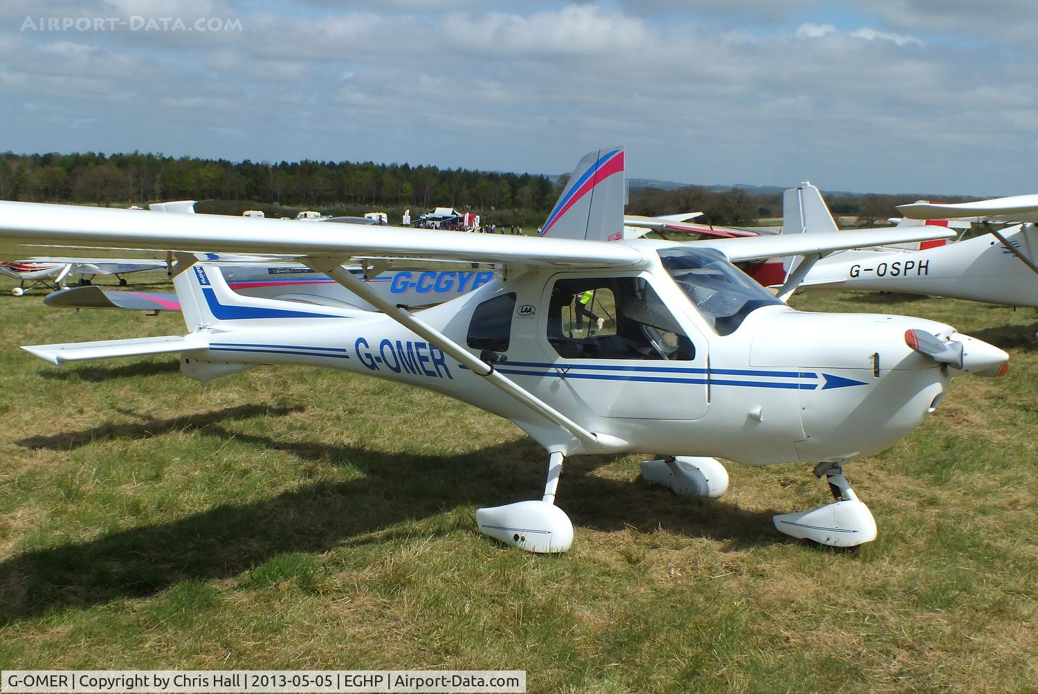 G-OMER, 2002 Jabiru UL-450 C/N PFA 274A-13823, at the LAA Microlight Trade Fair, Popham