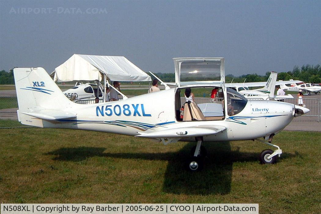 N508XL, 2005 Liberty XL-2 C/N 0005, Liberty XL-2 [0005] Oshawa~C 25/06/2005. This was written off in Melbourne FL on 21-11-2006 after stalling.