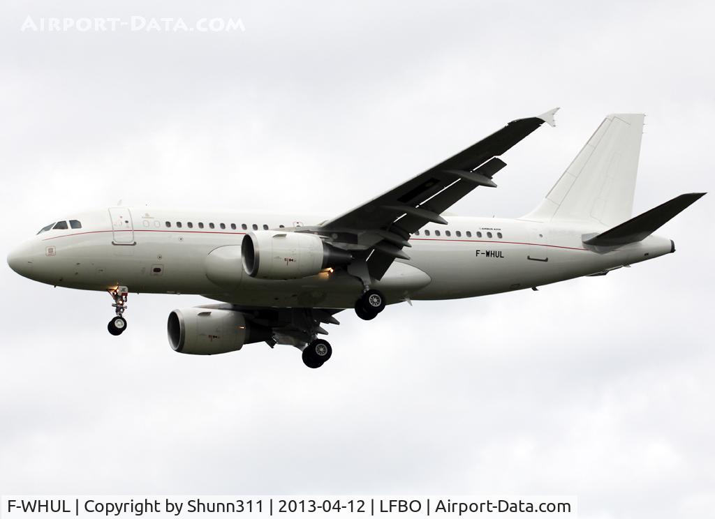 F-WHUL, 2011 Airbus ACJ319 (A319-115/CJ) C/N 4822, C/n 4822 - To be A6-CJE