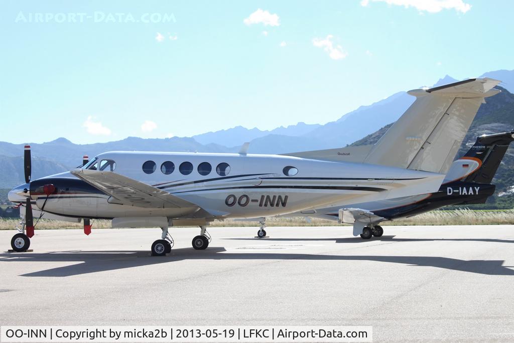 OO-INN, 1994 Beech B200 King Air C/N BB-1500, Parked