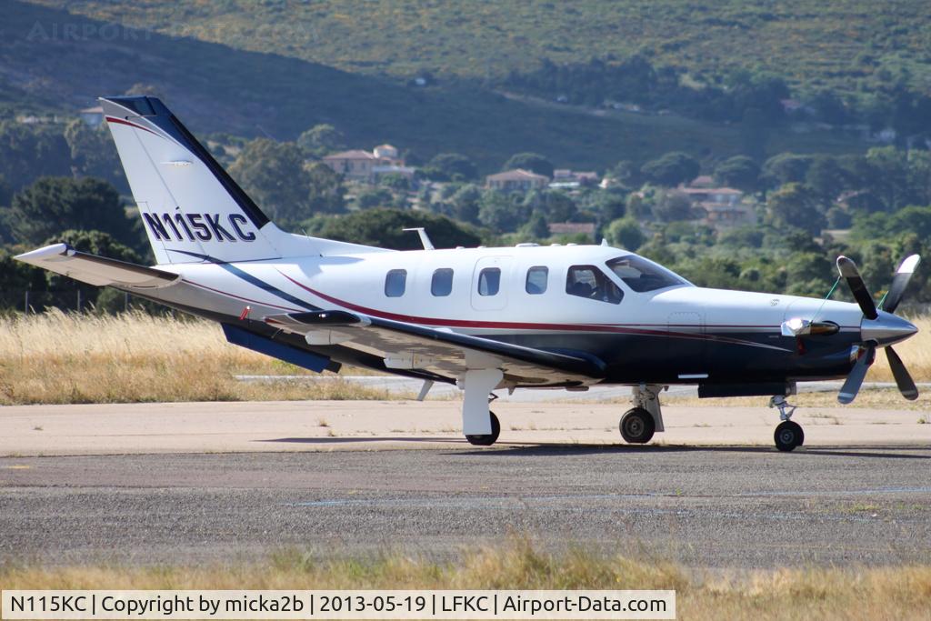N115KC, 2002 Socata TBM-700 C/N 239, Parked. Crashed 19/11/2013 near Auxerre