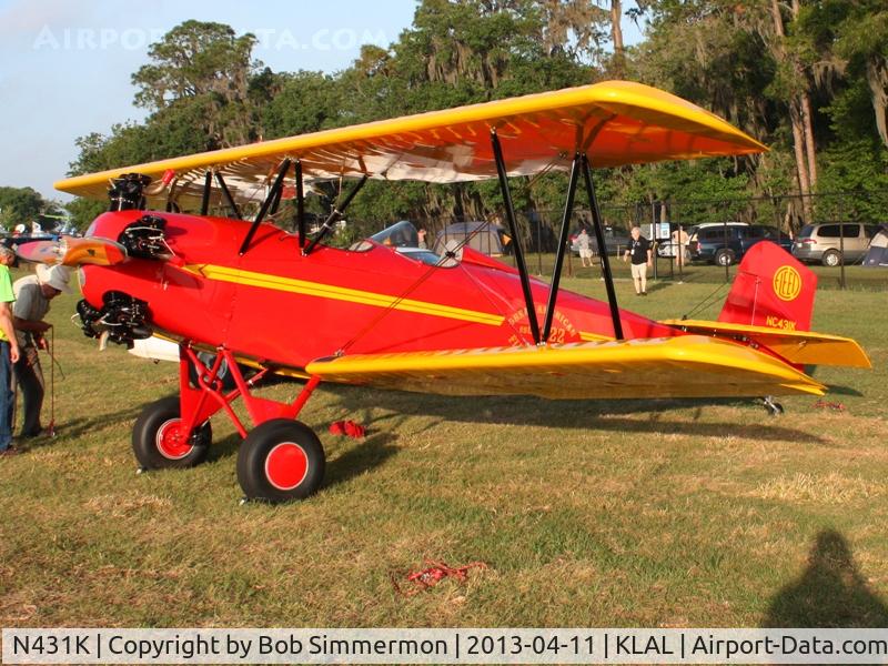 N431K, 1929 Fleet Model 2 C/N 154, Sun N Fun 2013 - Lakeland, FL