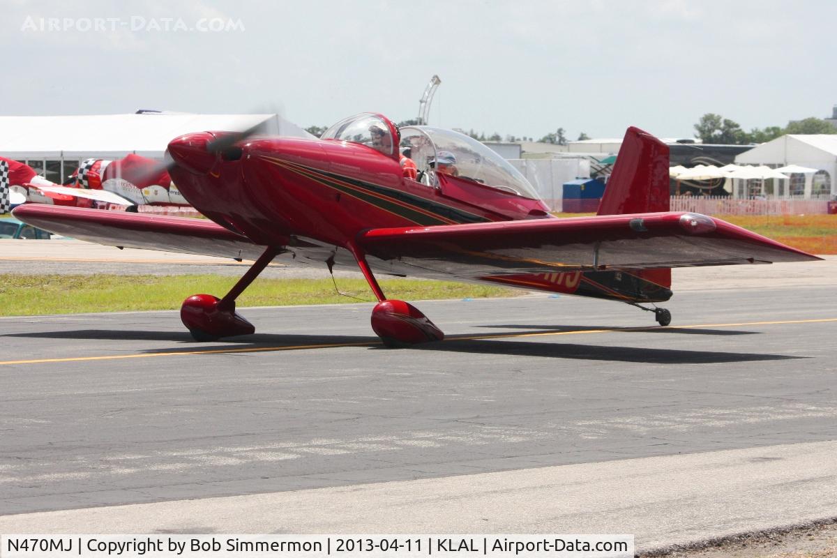 N470MJ, Vans RV-8 C/N 81562, Sun N Fun 2013 - Lakeland, FL