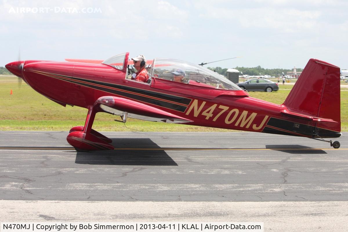N470MJ, Vans RV-8 C/N 81562, Sun N Fun 2013 - Lakeland, FL