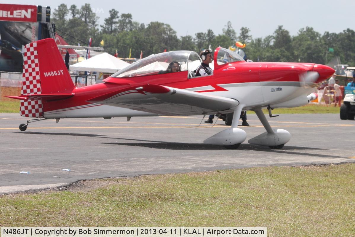 N486JT, Vans RV-8 C/N 82689, Sun N Fun 2013 - Lakeland, FL