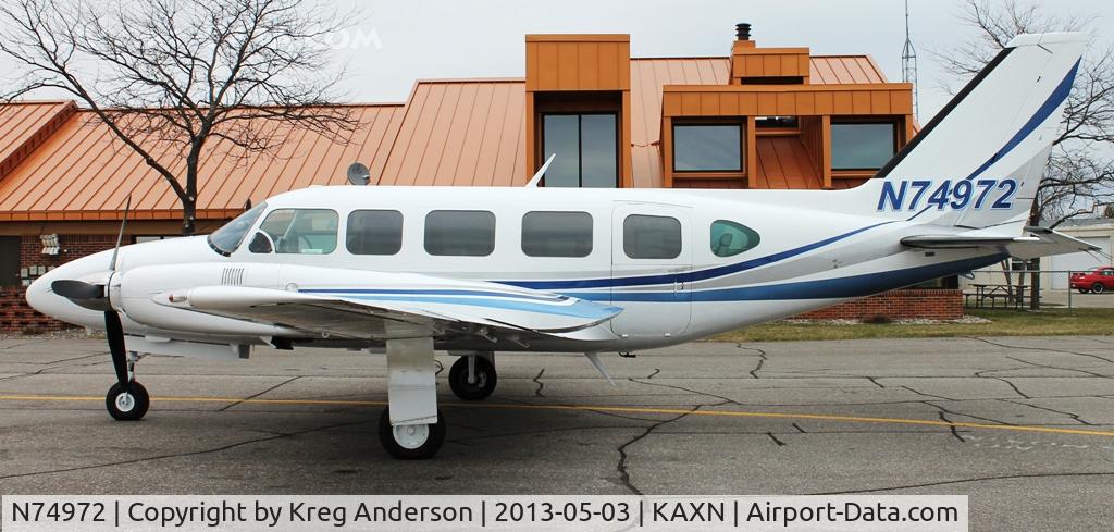 N74972, 1973 Piper PA-31-350 Chieftain C/N 31-7305123, Piper PA-31-350 Navajo with a fresh coat of paint and new interior.