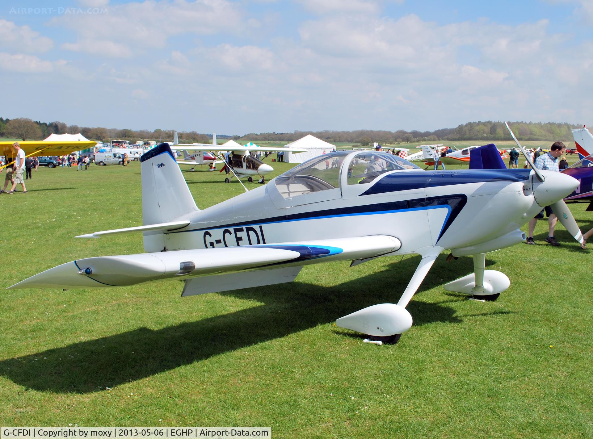 G-CFDI, 1999 Vans RV-6 C/N 23116, Vans RV-6 at Popham