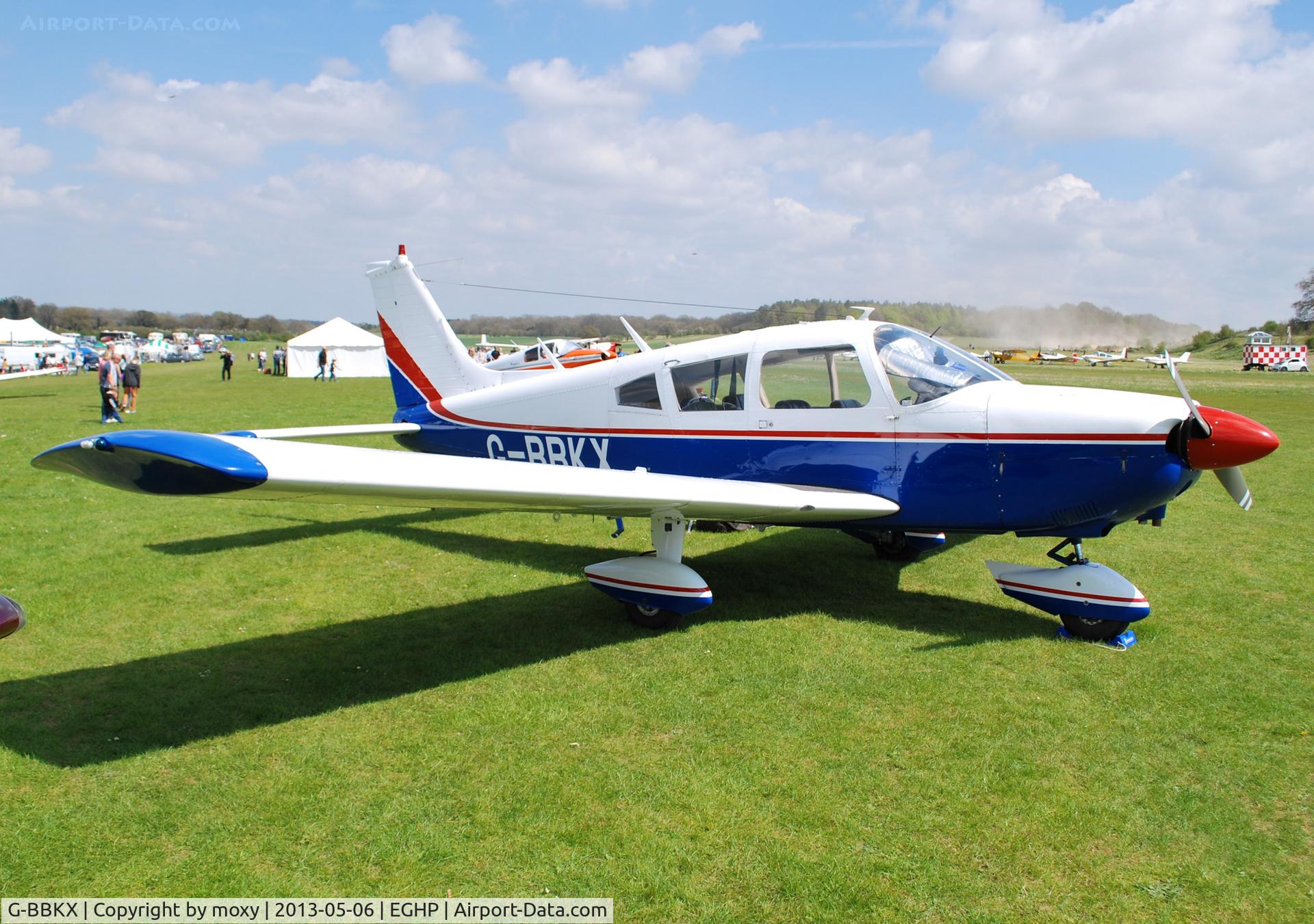 G-BBKX, 1973 Piper PA-28-180 Cherokee Challenger C/N 28-7305581, Cherokee 180 at Popham