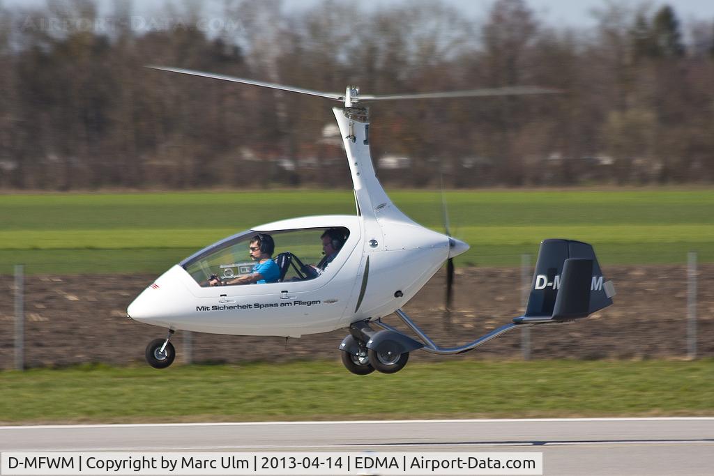 D-MFWM, AutoGyro Cavalon C/N Not found D-MFWM, what a special autogyro