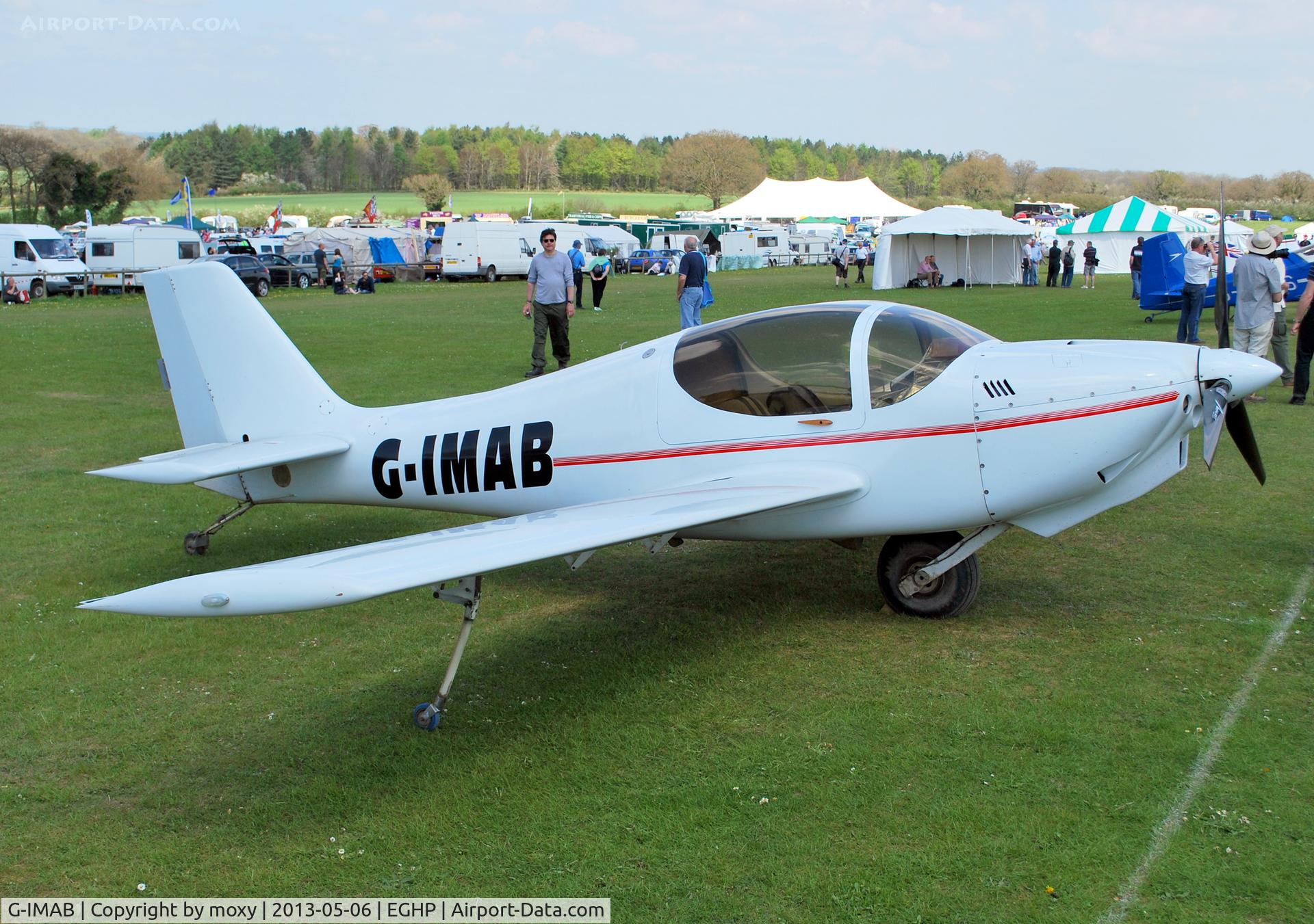 G-IMAB, 2002 Europa XS Monowheel C/N PFA 247-13128, Europa XS at Popham