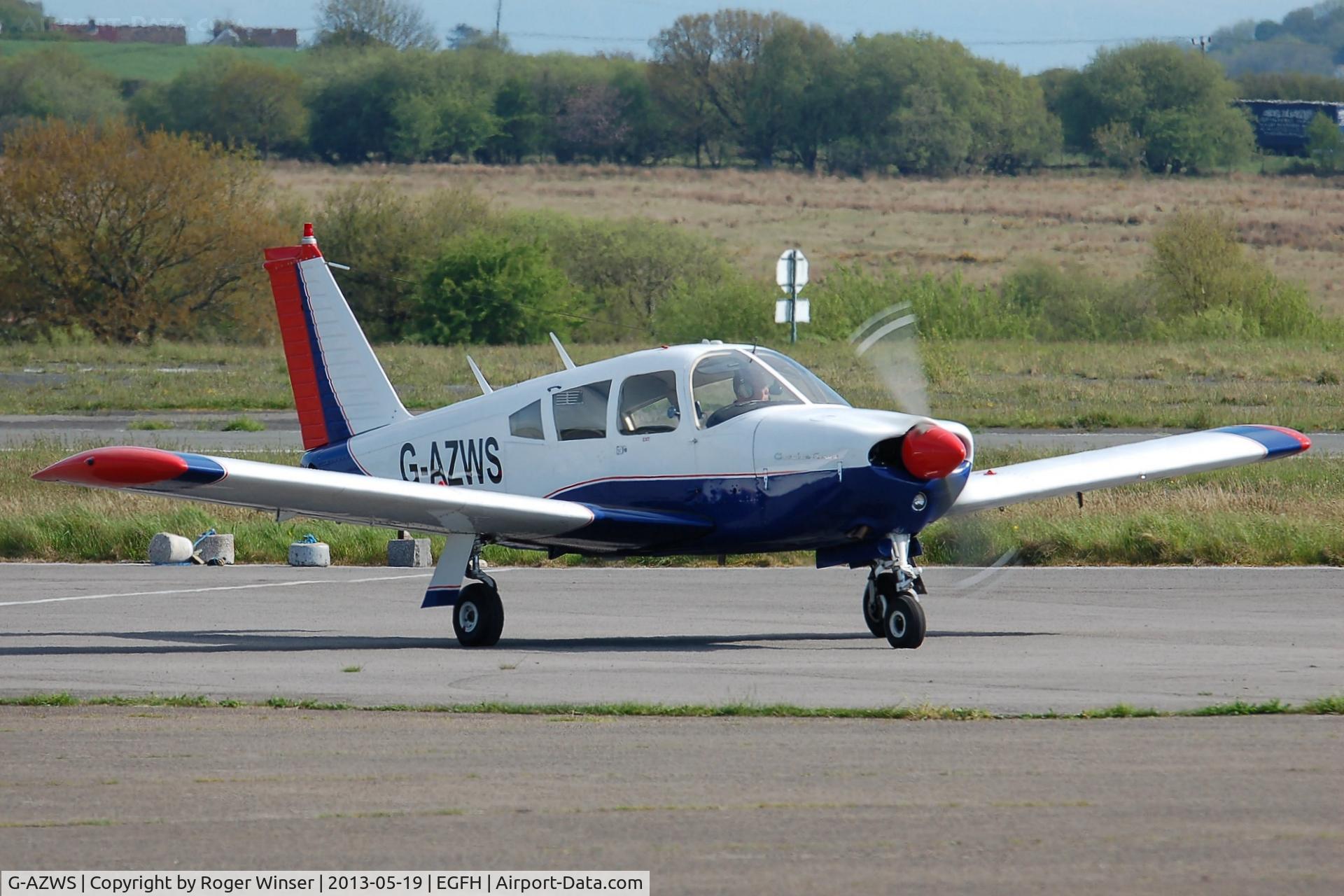 G-AZWS, 1969 Piper PA-28R-180 Cherokee Arrow C/N 28R-30749, Visiting Cherokee Arrow.