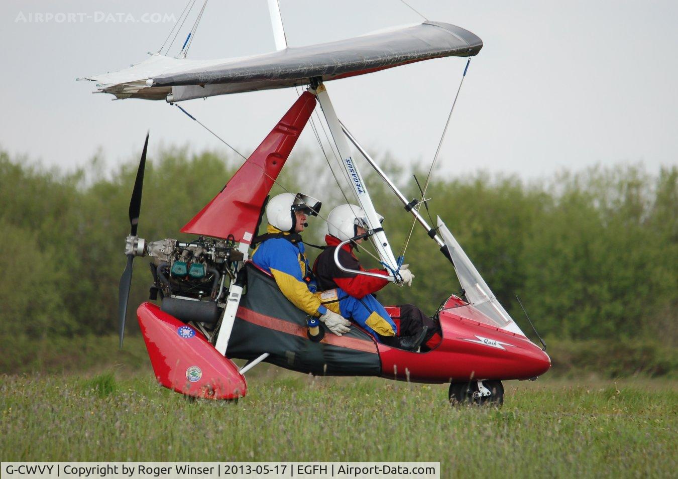 G-CWVY, 2003 Mainair Pegasus Quik C/N 7984, Resident Pegasus Quik.