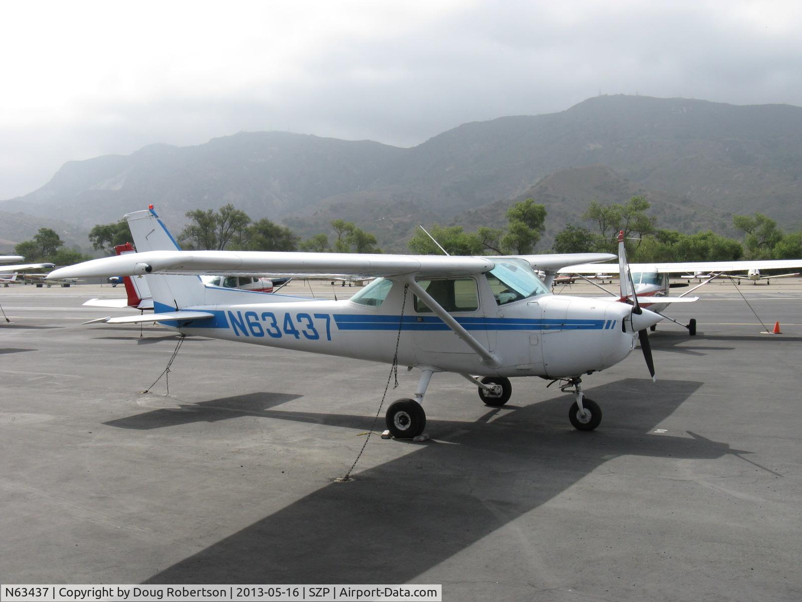 N63437, 1975 Cessna 150M C/N 15077313, 1975 Cessna 150M, Continental O-200 100 Hp