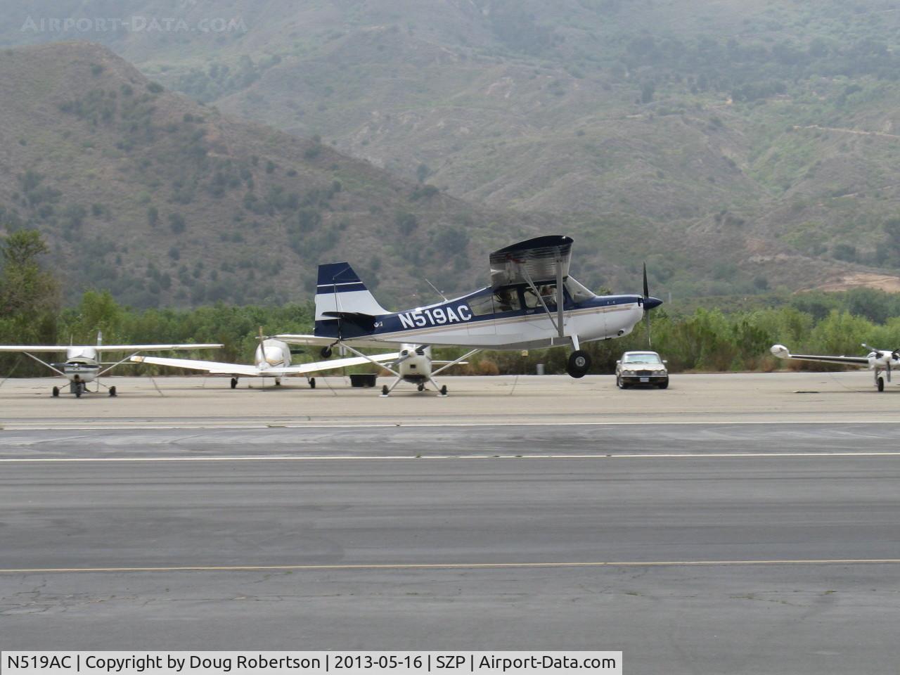 N519AC, 2000 American Champion 7GCBC C/N 1295-2000, 2000 American Champion 7GCBC EXPLORER, Lycoming O-320 150 Hp, takeoff climb Rwy 22