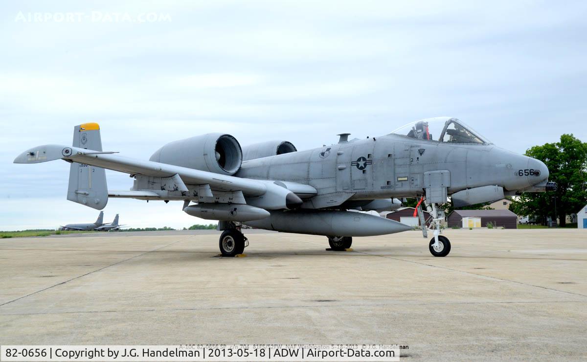82-0656, 1982 Fairchild Republic A-10C Thunderbolt II C/N A10-0704, Warthog