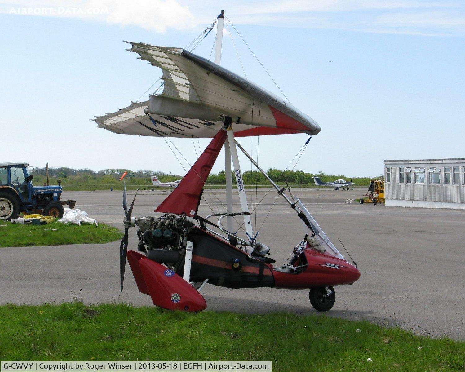G-CWVY, 2003 Mainair Pegasus Quik C/N 7984, Resident Quik.
