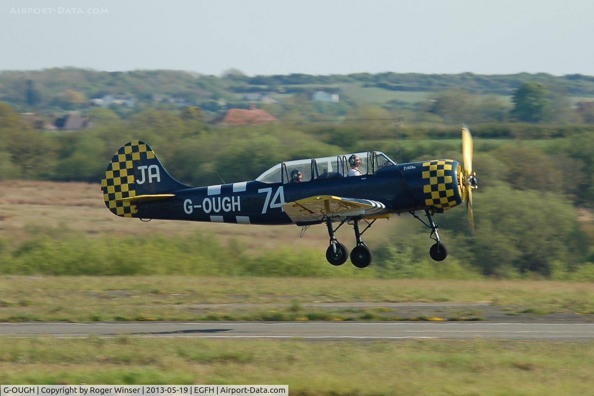 G-OUGH, 1987 Bacau Yak-52 C/N 877404, Resident Yak-52.