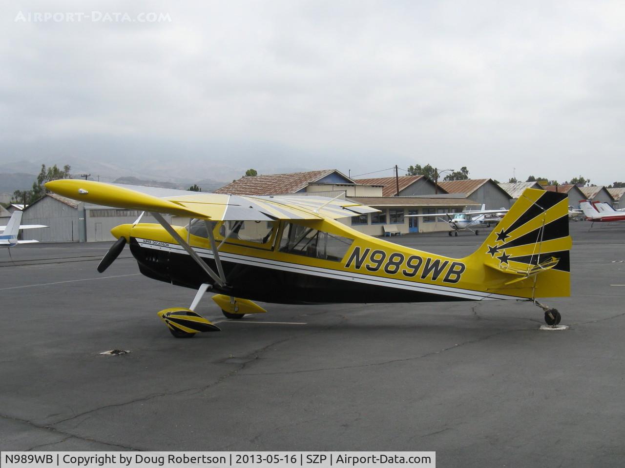N989WB, 2012 American Champion 8KCAB Super Decathlon C/N 1120-2012, 2012 American Champion 8KCAB SUPER DECATHLON, Lycoming AEIO-360-H1B 180 Hp, symmetrical wing airfoil, aerobatic, full inverted-systems