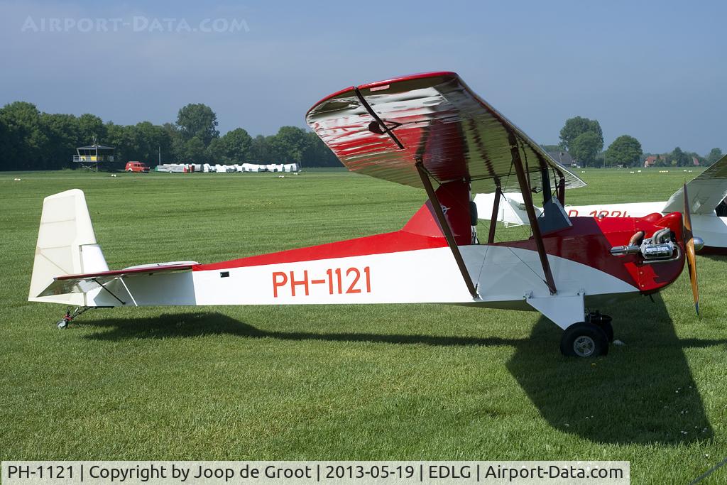 PH-1121, Slingsby T-21B Sedbergh TX.1 C/N PFA 42-11827, ex Air Cadets WT917, now fitted with an engine