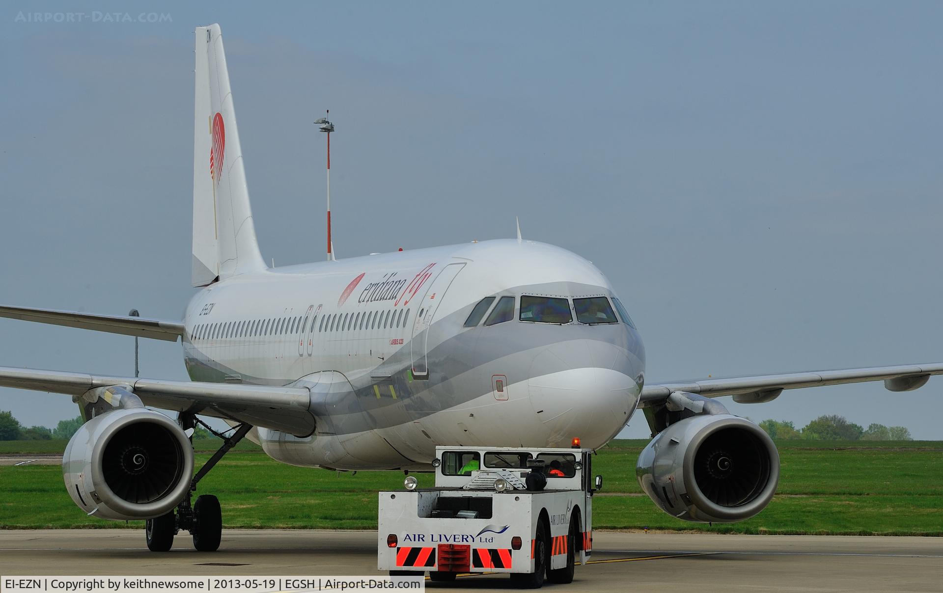 EI-EZN, 2002 Airbus A320-232 C/N 1715, Push Back !