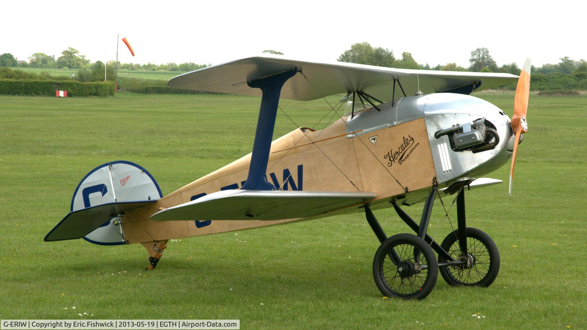 G-ERIW, 2005 Staaken Z-21 Flitzer C/N PFA 223-13834, 3. G-ERIW at Shuttleworth Flying Day and LAA Party in the Park, May 2013.